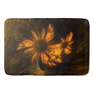 Mystique Garden Abstract Art Bath Mat