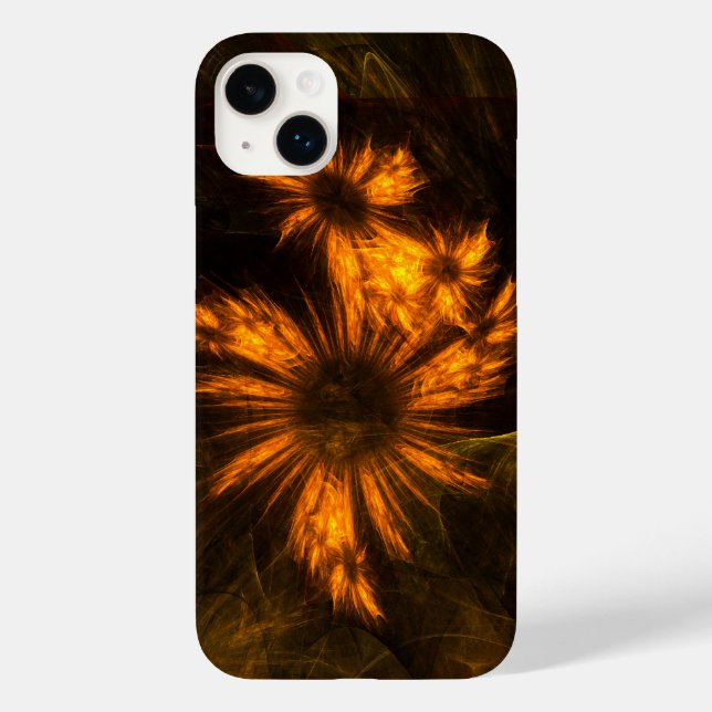 Mystique Garden Abstract Art Case-Mate iPhone Case (Back)