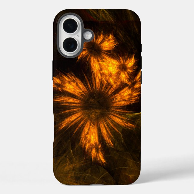 Mystique Garden Abstract Art Case-Mate iPhone Case (Back)