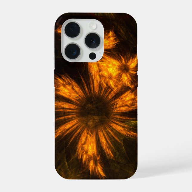 Mystique Garden Abstract Art iPhone Case (Back)