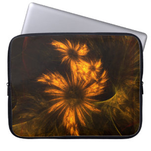 Mystique Garden Abstract Art Laptop Sleeve