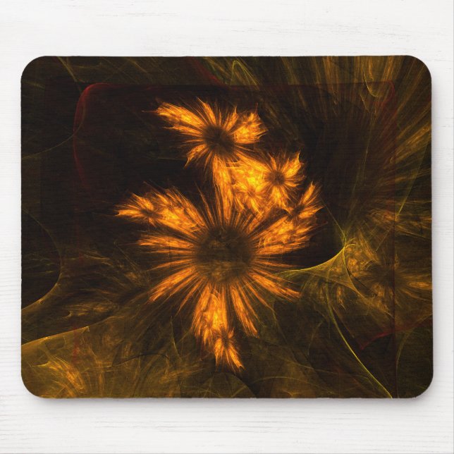 Mystique Garden Abstract Art Mousepad (Front)