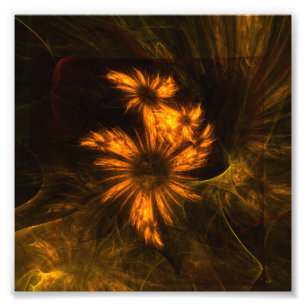 Mystique Garden Abstract Art Photo Print