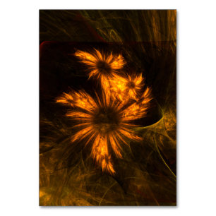 Mystique Garden Abstract Art Table Card