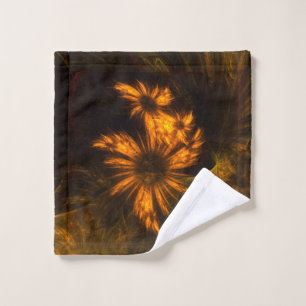 Mystique Garden Abstract Art Wash Cloth