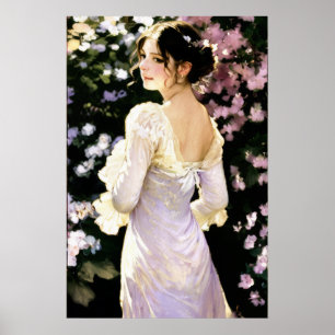 Mystique in Bloom #125:  A Dance with Nature Poster