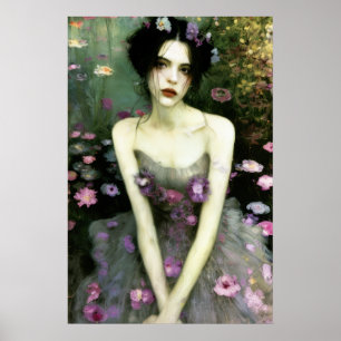 Mystique in Bloom#132: Guardian of the Petal Realm Poster
