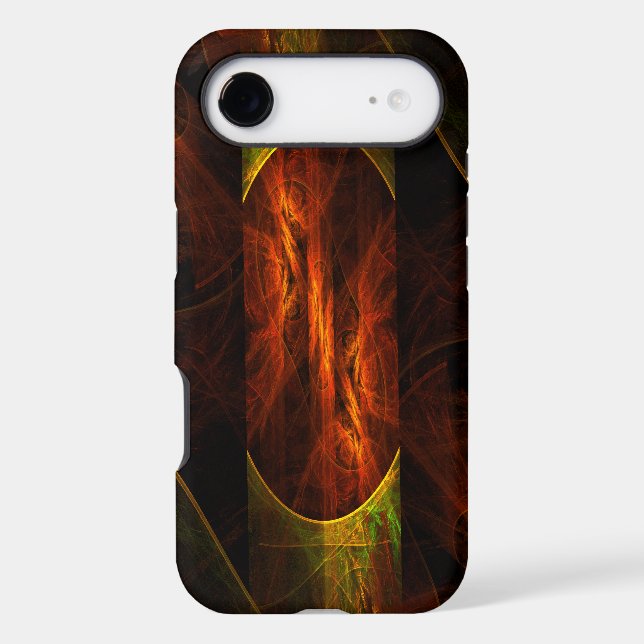 Mystique Jungle Abstract Art (Back)