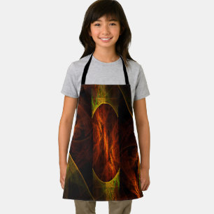 Mystique Jungle Abstract Art Apron
