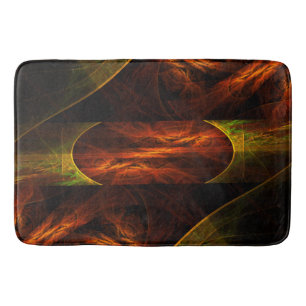 Mystique Jungle Abstract Art Bath Mat