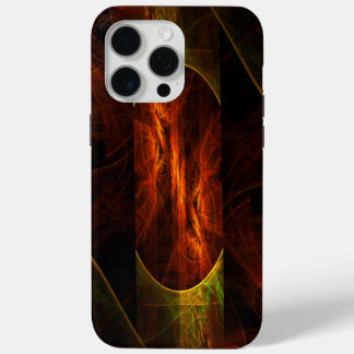 Mystique Jungle Abstract Art iPhone 15 Pro Max Case
