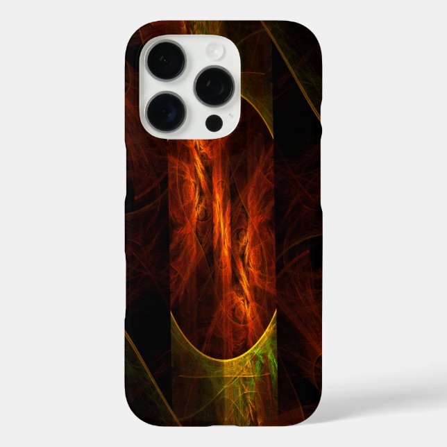 Mystique Jungle Abstract Art Case-Mate iPhone Case (Back)