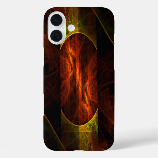 Mystique Jungle Abstract Art iPhone 16 Plus Case