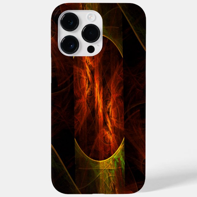 Mystique Jungle Abstract Art Case-Mate iPhone Case (Back)