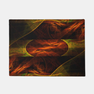 Mystique Jungle Abstract Art Doormat