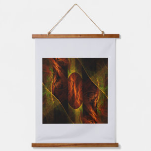 Mystique Jungle Abstract Art Hanging Tapestry