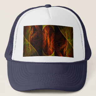 Mystique Jungle Abstract Art Hat