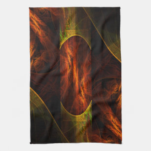 Mystique Jungle Abstract Art Kitchen Towel