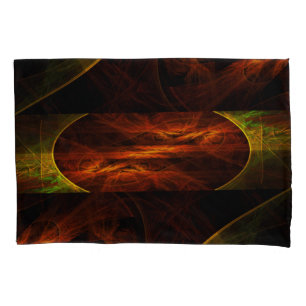 Mystique Jungle Abstract Art Pillowcase