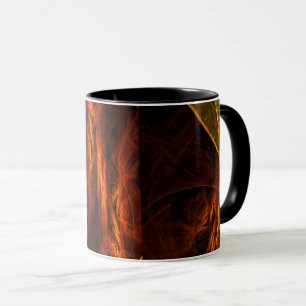Mystique Jungle Abstract Coffee Mug