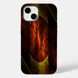 Mystique Jungle Modern Abstract Fractal Art Case-Mate iPhone 14 Case