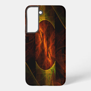 Mystique Jungle Modern Abstract Fractal Art Samsung Galaxy Case