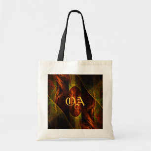 Mystique Jungle Modern Abstract Fractal Art Tote Bag