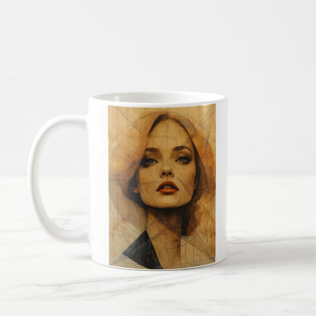 Mystique of the Midnight Menagerie Coffee Mug (Left)