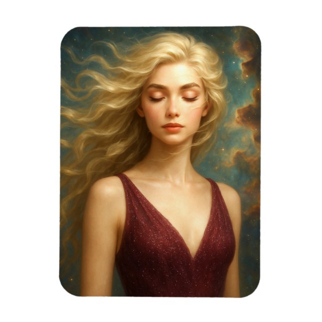 Mystique Woman Magnet - symbol of your inner stren (Vertical)