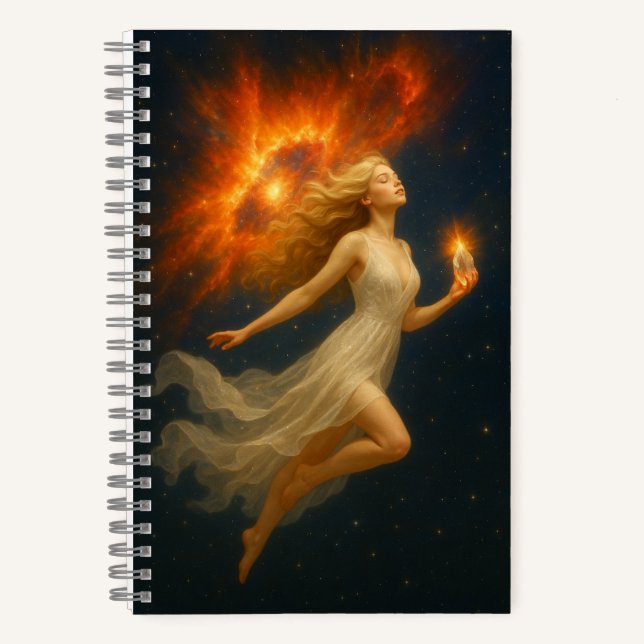 Mystique Woman - notebook with soul (Front)