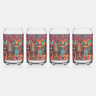 Mythic Azure "Legacy of the Sun Empire" 16oz Glass