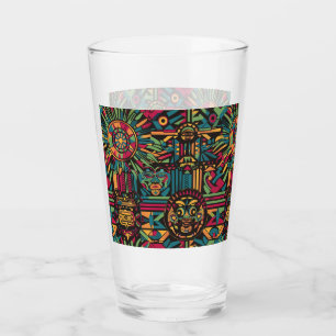 Mythic Navy "Eclipsed Suns and Pyramids" Ale Glass