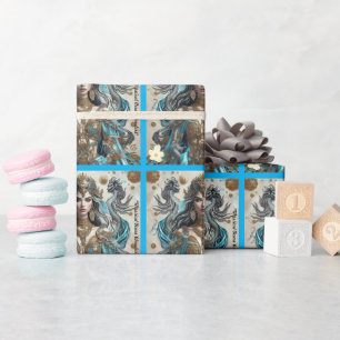 "Mythic Oceanus" Wrapping Paper