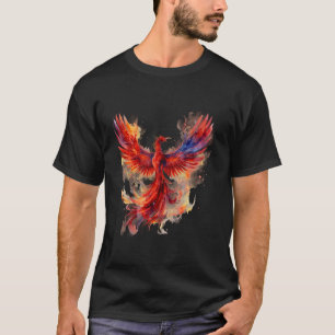 Mythical Bird Fire Phoenix Bird Firebird Reborn Ph T-Shirt