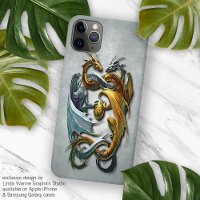 Mythical Celtic Dragons Fantasy Tattoo Art