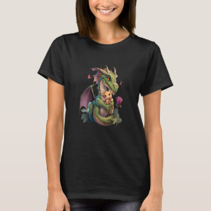 Mythical Creature Fans Dragon Mum Hugging A Child T-Shirt