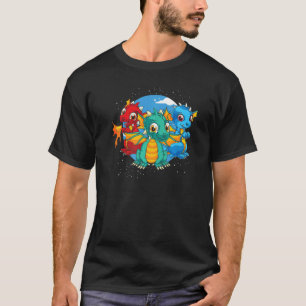 Mythical Creature Fantasy Animal Cute Dragon T-Shirt