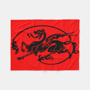 Mythical Dragon, Year of the Dragon Design Fleece Blanket
