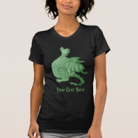 mythical fantasy creature cute green dragon
