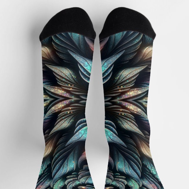 Mythical Feathers Socks (Top)