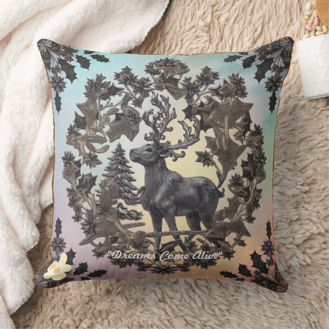 "Mythical Forest" Cushion (Blanket)