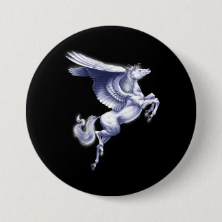 Mythical Pegasus 7.5 Cm Round Badge