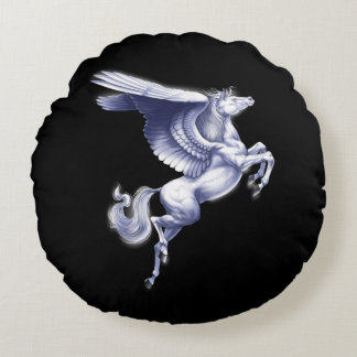 Mythical Pegasus Round Cushion