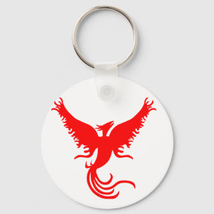 Mythical Phoenix Bird. Key Ring