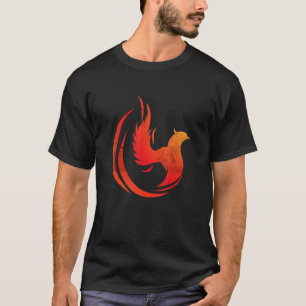 Mythical Rising Firebird Phoenix Bird Inspirationa T-Shirt