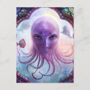 Mythical Sea Creature Postcard