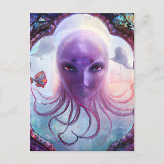 Mythical Sea Creature Postcard (Front)