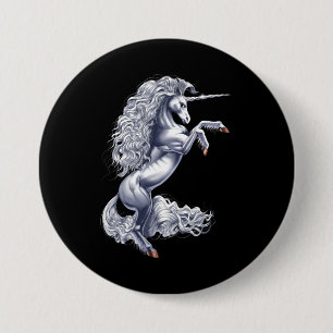 Mythical Unicorn 7.5 Cm Round Badge