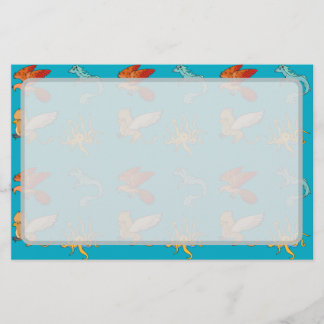 Mythological creatures stationery