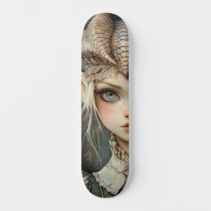 Mythological Dragon Nymph Girly Skate Deck